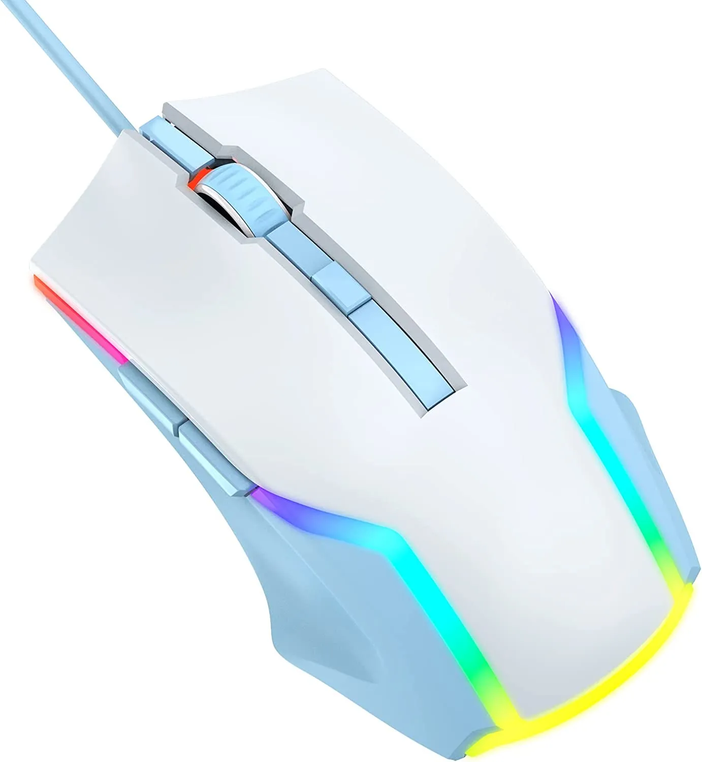 Gaming Mouse Wired with 7 RGB Backlit Modes