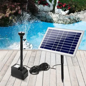 Gardeon Solar Pond Pump Powered Water Fountain Outdoor Submersible Filter 6.6FT