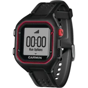 Garmin 010-01353-00 Forerunner 25 GPS Running Watch (Large; Black/Red)