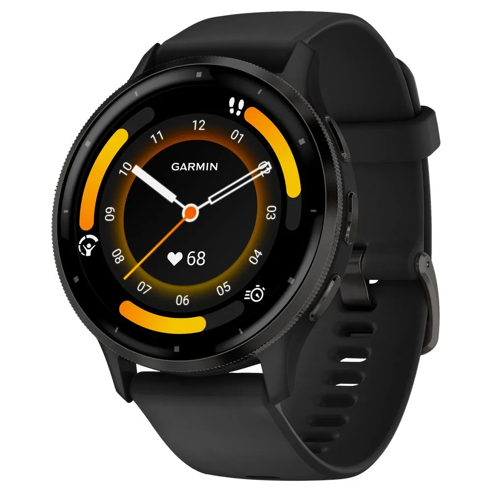 Garmin 010-02784-01 Venu 3 GPS Smartwatch - Black