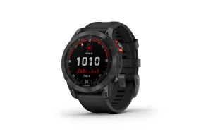 Garmin Fenix 7 Solar Smartwatch Slate Gray Black Band