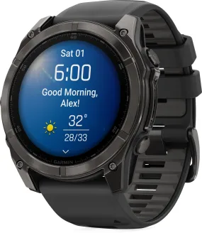 Garmin Fenix 8 AMOLED Sapphire 51mm HRM With GPS Multisport Watch - Grey