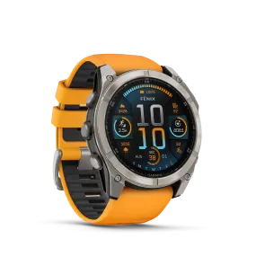 GARMIN fēnix® 8 - 51MM - AMOLED, SAPPHIRE - SPARK ORANGE/GRAPHITE