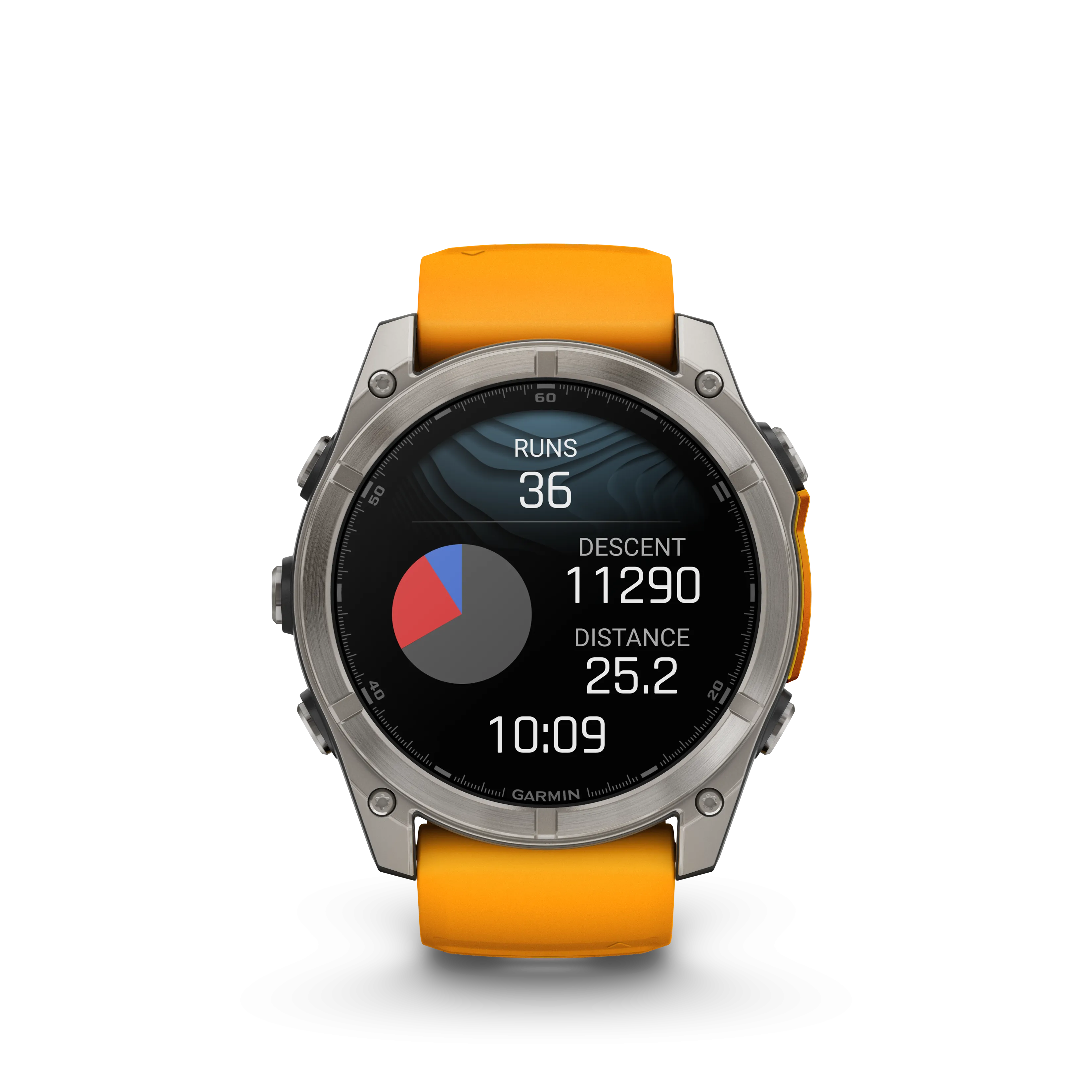 GARMIN fēnix® 8 - 51MM - AMOLED, SAPPHIRE - SPARK ORANGE/GRAPHITE