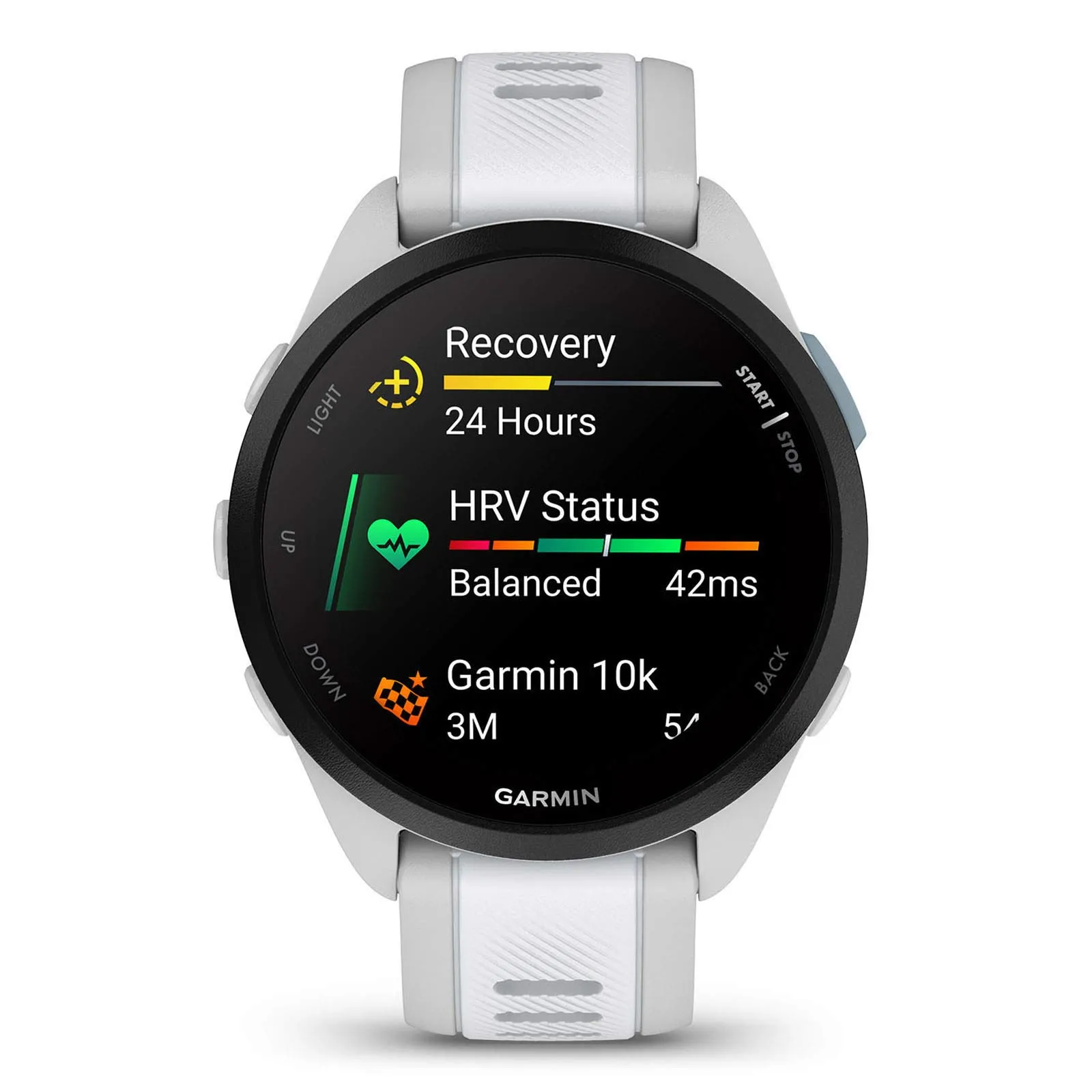 Garmin Forerunner® 165 Music Smartwatch - White