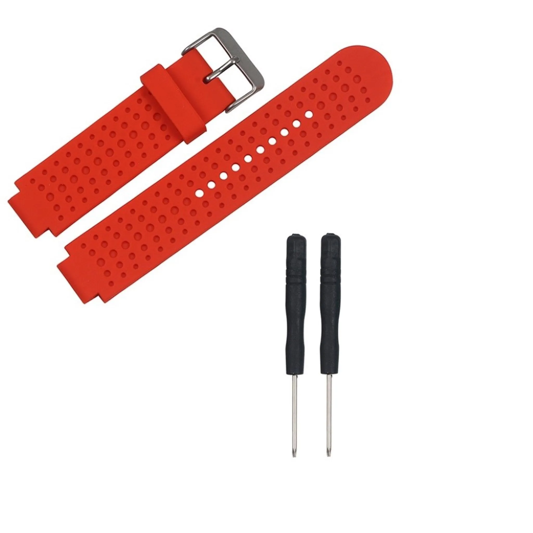 Garmin Forerunner 25 men soft silicone watchband - Red