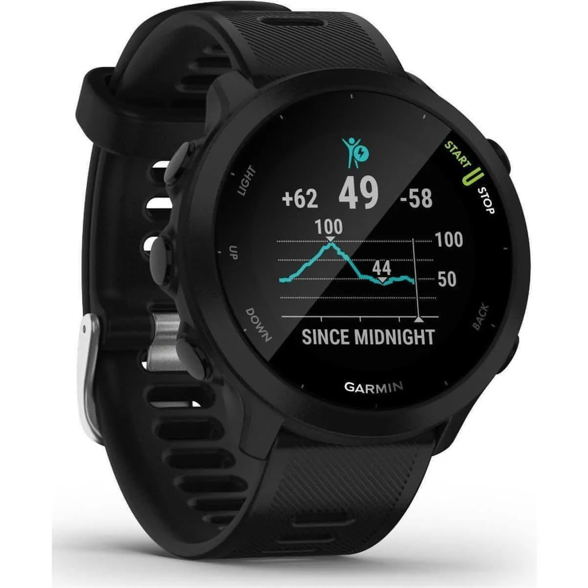 Garmin Forerunner 55 HRM With GPS Watch - Black