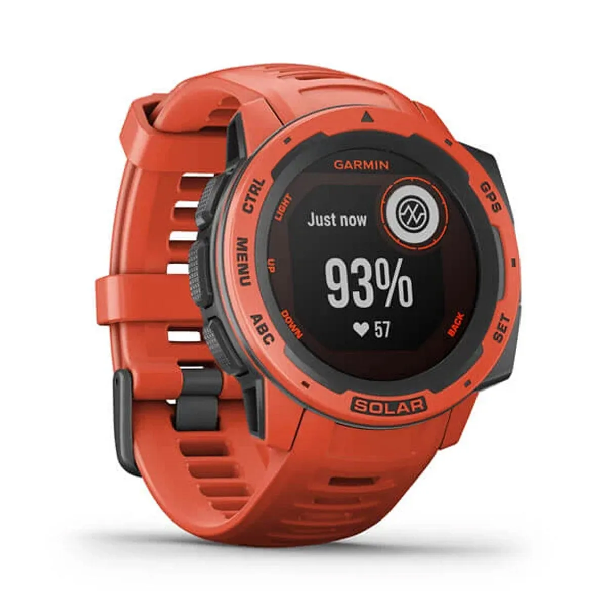 Garmin Instinct Solar - Rosso