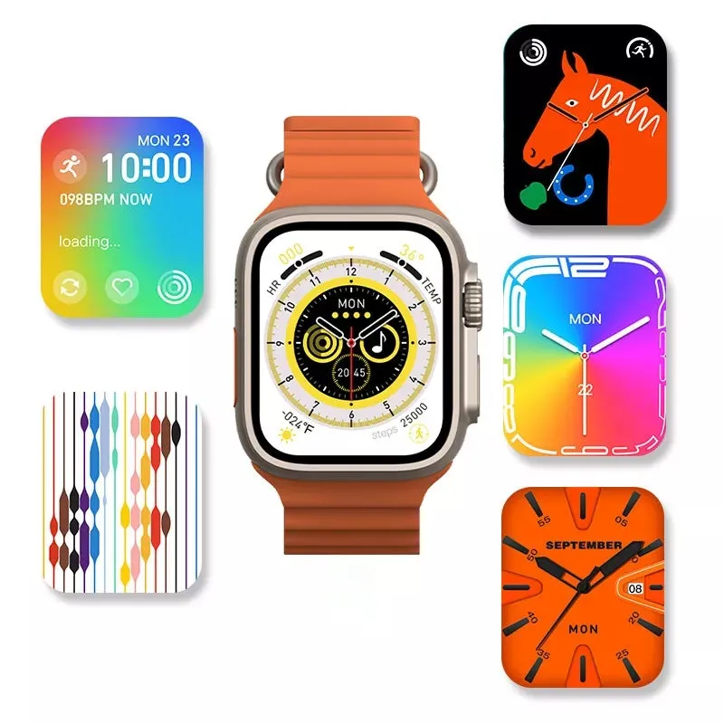 GS8 Ultra Series 8 Smart Watch 2.05” Full Display