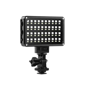 GVM 7S RGB LED On-Camera Video Light with Wi-Fi Control