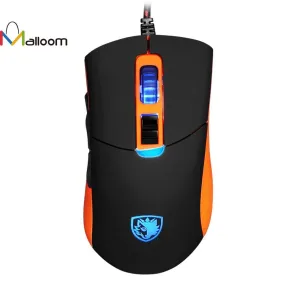 High Qualit Mouse USB Colorful 8 Buttons 2500 DPI Wired Gaming Mouse LED Optical Game Mice For PC Laptop Hot Sale Mouse #202