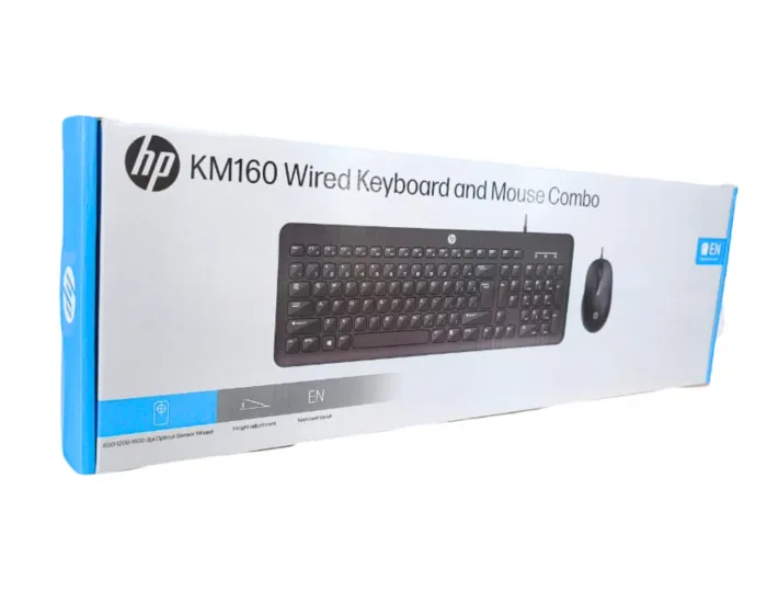 HP KEYBOARD MOUSE COMBO WIRED KM160