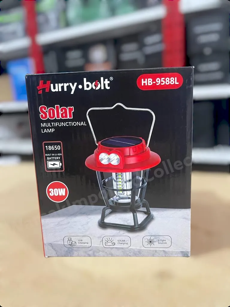 Hrrybolt 30W Multifunction Solar Lamp HB-9588W