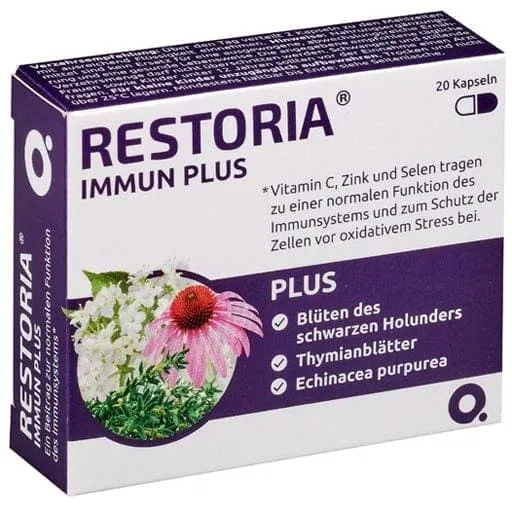 Immunity, immune system, RESTORIA IMMUNE PLUS capsules