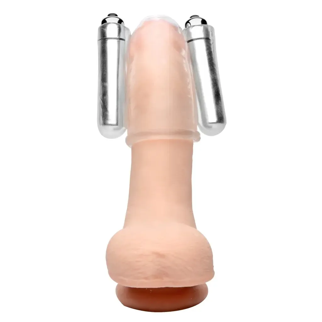 Intense Dual Vibrating Penis Head Teaser