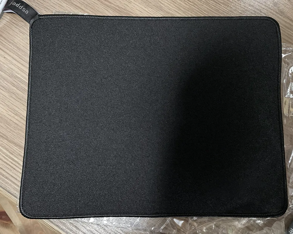 jaddsa mouse pad, high-quality textured mouse pad, non-slip mouse pad suitable for laptops, computers and PCs, black