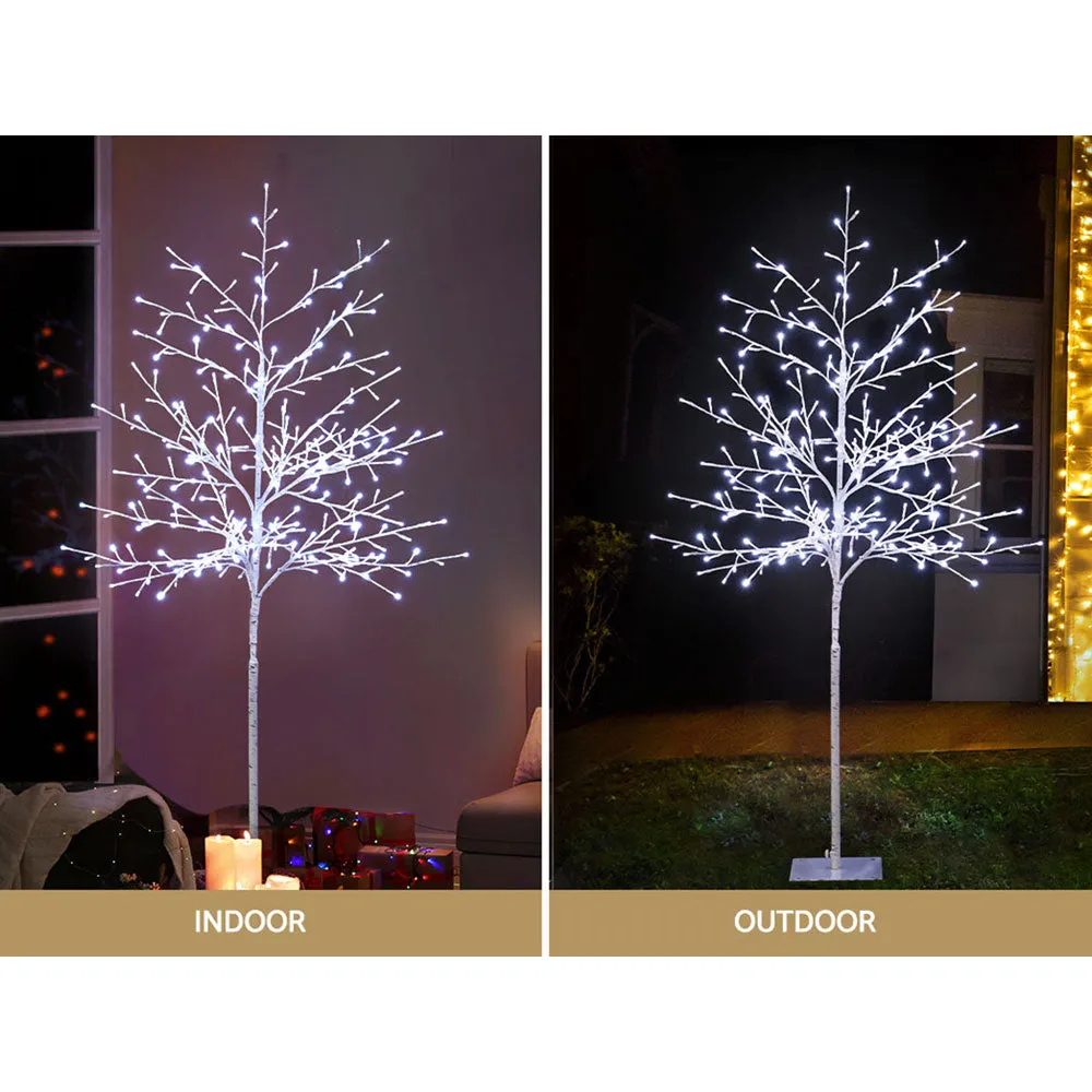 Jingle Jollys Solar Christmas Tree 1.5M 304 LED Trees With Lights