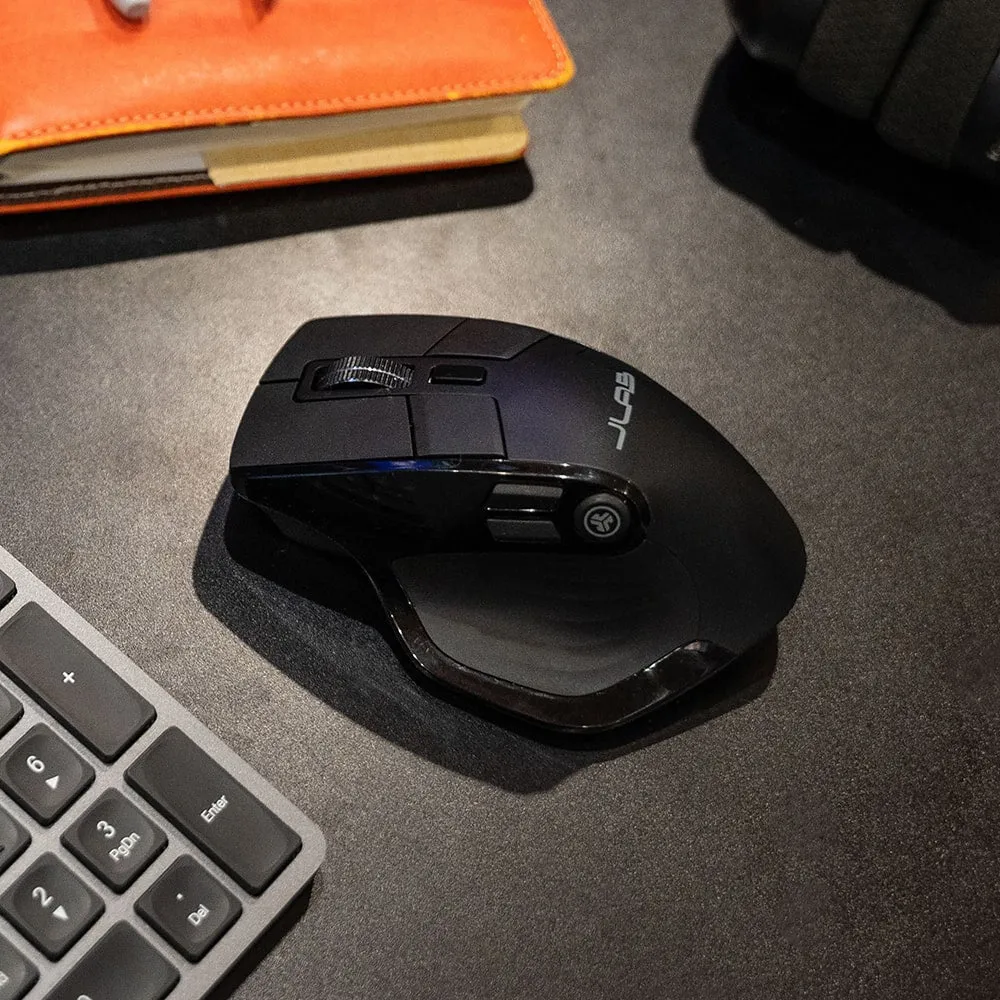 JLab Epic mouse Office Right-hand Bluetooth   USB Type-A Optical 2400 DPI