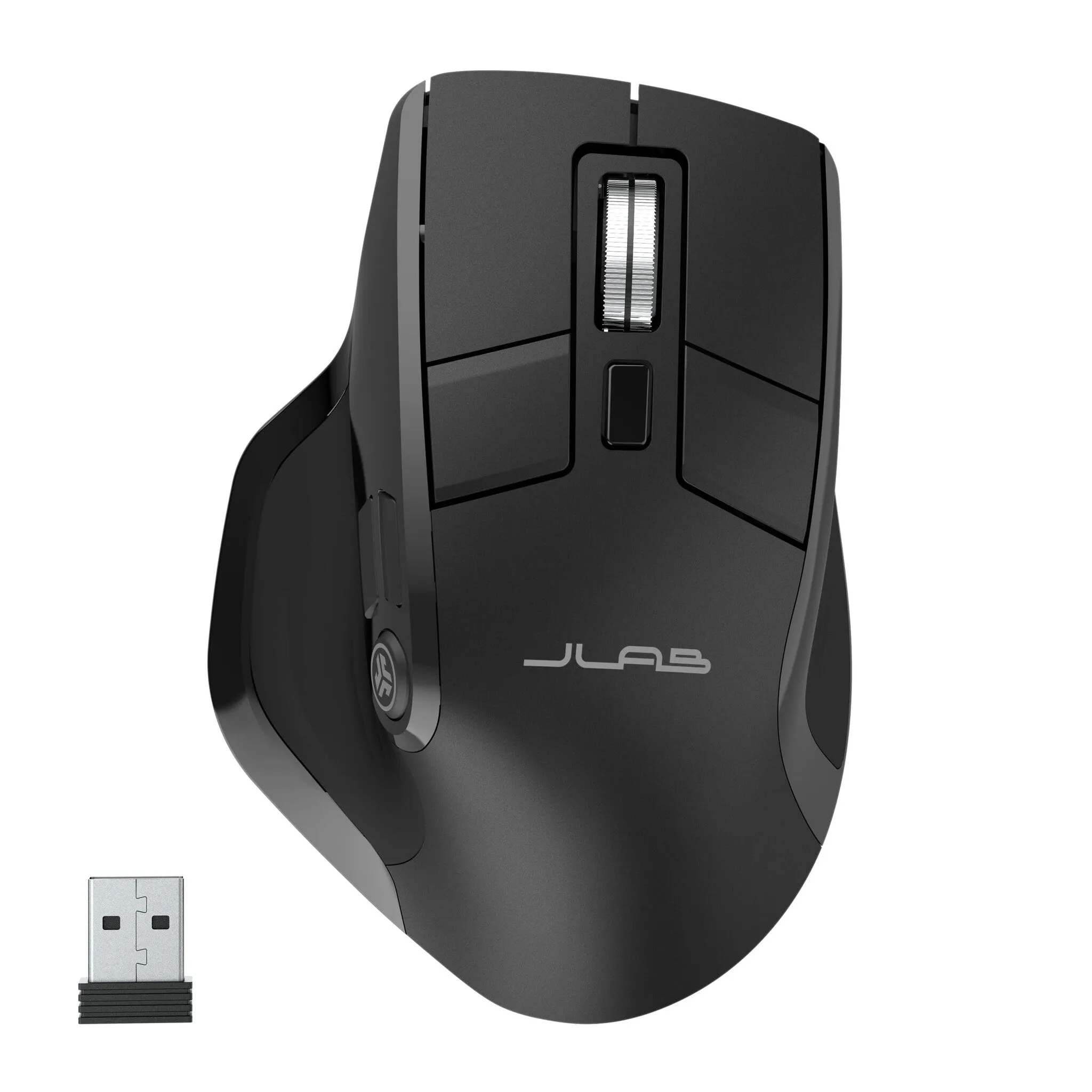 JLab Epic mouse Office Right-hand Bluetooth   USB Type-A Optical 2400 DPI