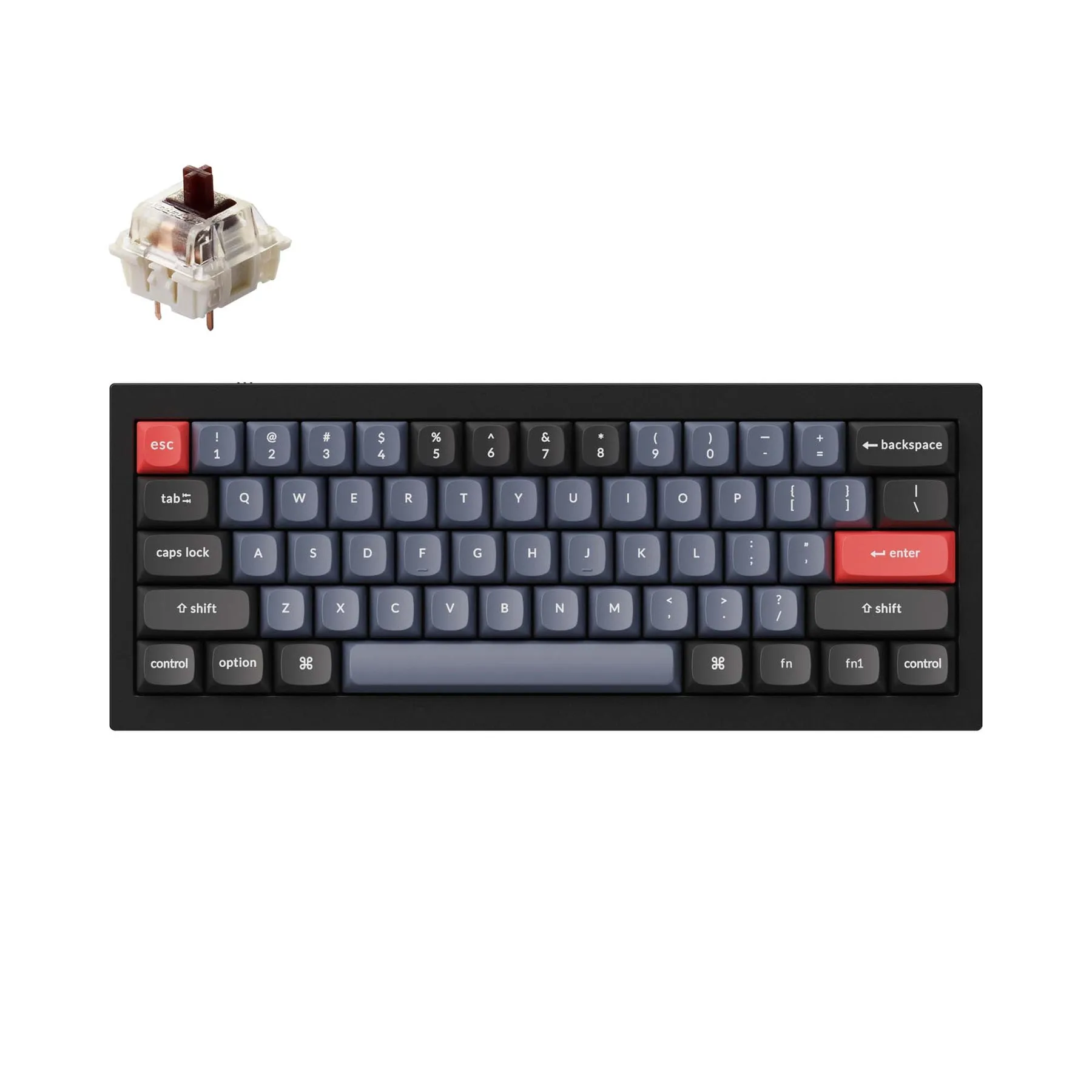 Keychron Q4 QMK Wired Custom Mechanical Keyboard(US ANSI Layout)