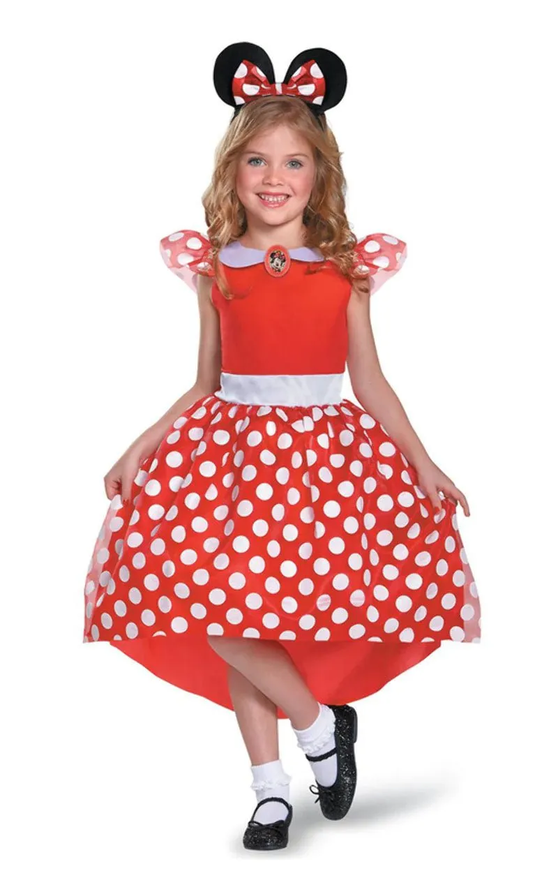 Kids Classic Disney Minnie Mouse Costume