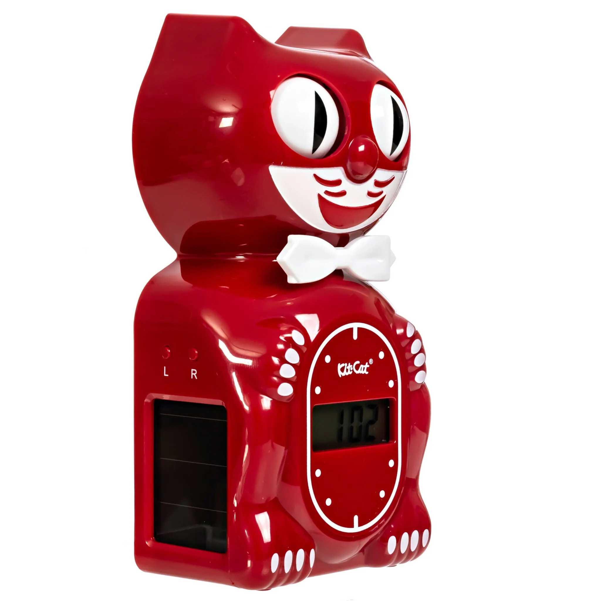 Kit-Cat Solar Digital Alarm Klock – Space Cherry