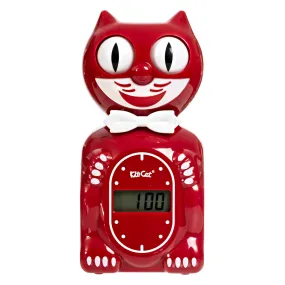 Kit-Cat Solar Digital Alarm Klock – Space Cherry