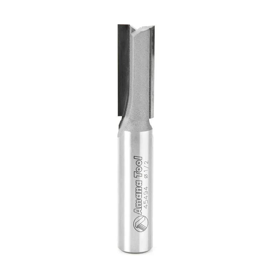 Leigh Straight Plunge Router Bit | 1⁄2 Dia x 1 1⁄4 x 1⁄2" Shank | 45494 | 738685454947