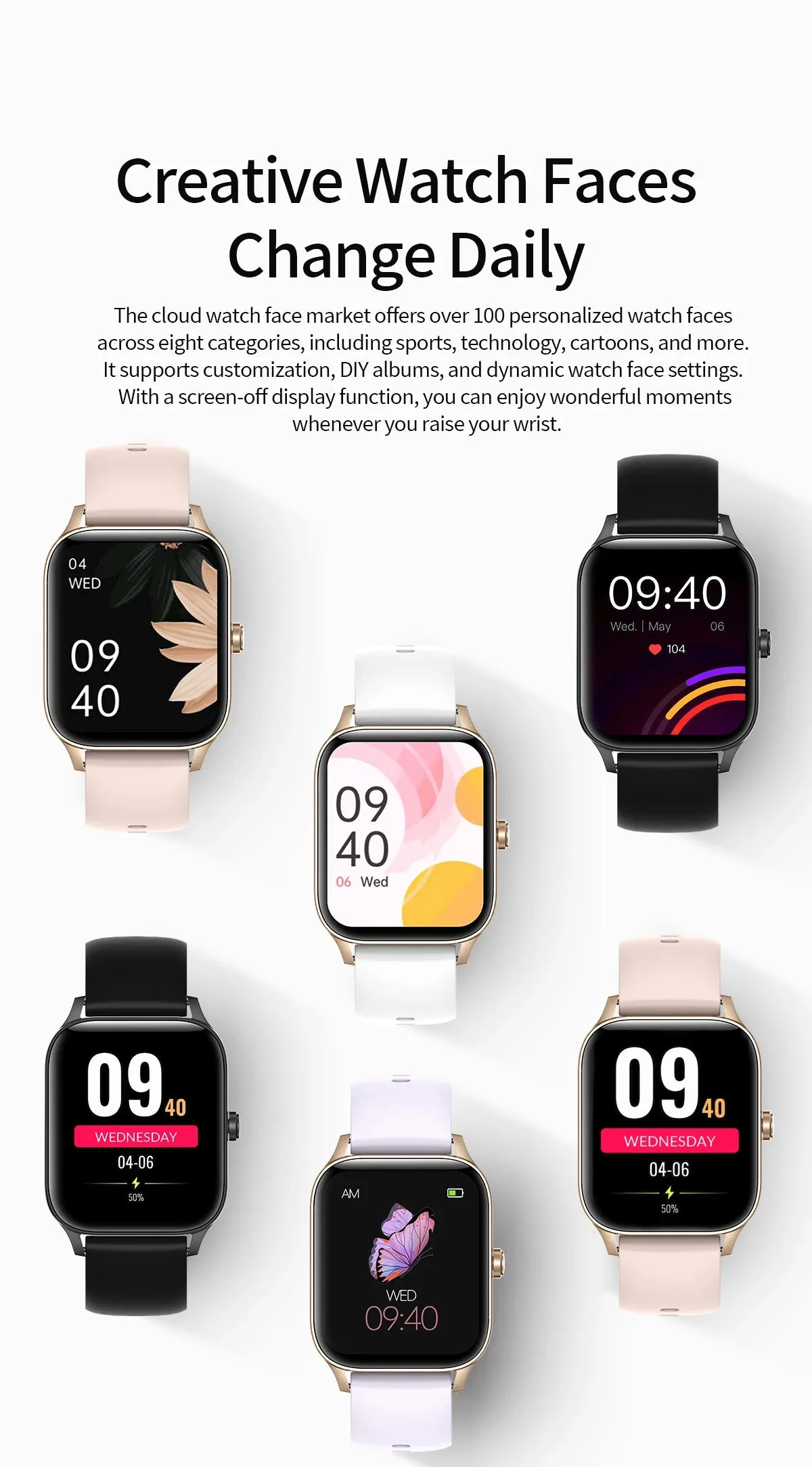 LIGE Smartwatch for Women