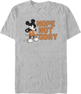 Mickey Mouse Nope Not Today Disney T-Shirt