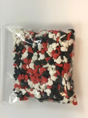 Mickey Mouse Quins - Red, Black, White - 1oz