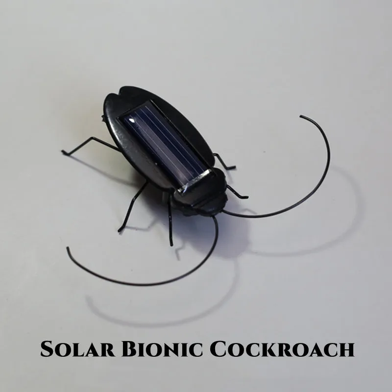 Mini Solar-Powered Cockroach Toy