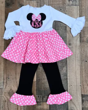 Minnie Mouse Birthday Girl Outfit