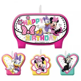 Minnie Mouse Helpers Candles