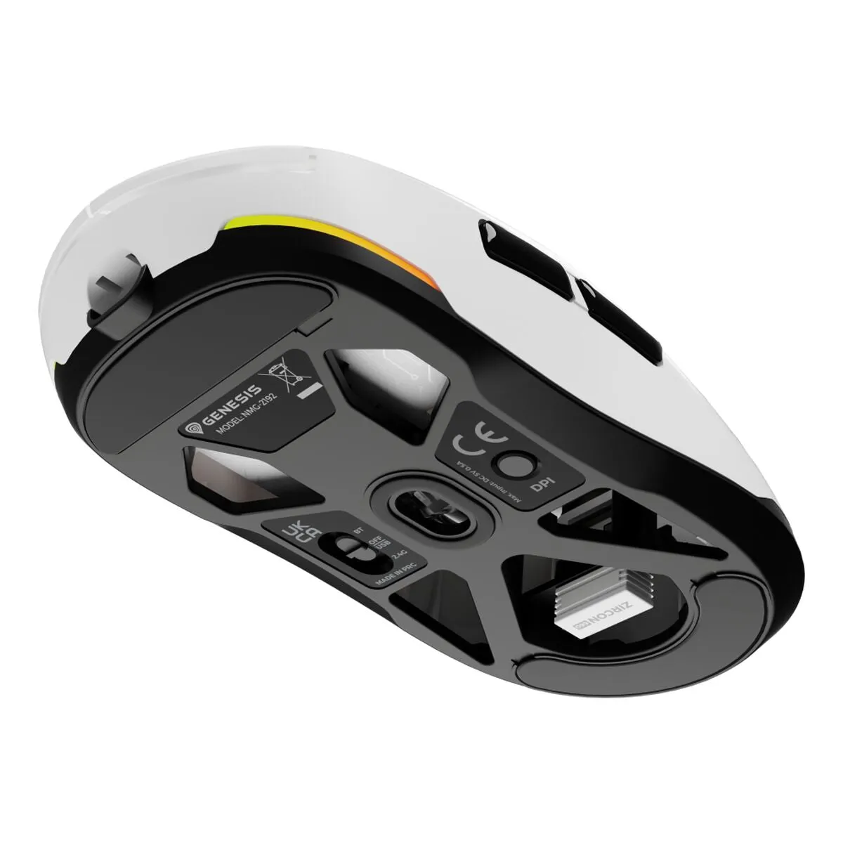 Mouse Genesis Zircon 660 White