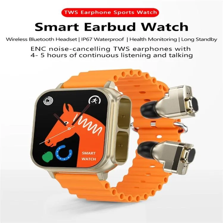 N22 Smart Watch with 1.96" Color Display - Heart Rate, Blood Pressure & Oxygen Monitoring