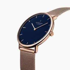 Native | Navy Dial - Mesh - Refurbished