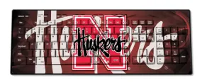 Nebraska Cornhuskers Wired USB Keyboard