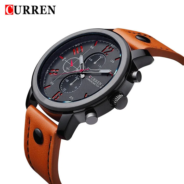 New Hot Curren Luxury casual men watches analog military sports watch quartz male wristwatches relogio masculino