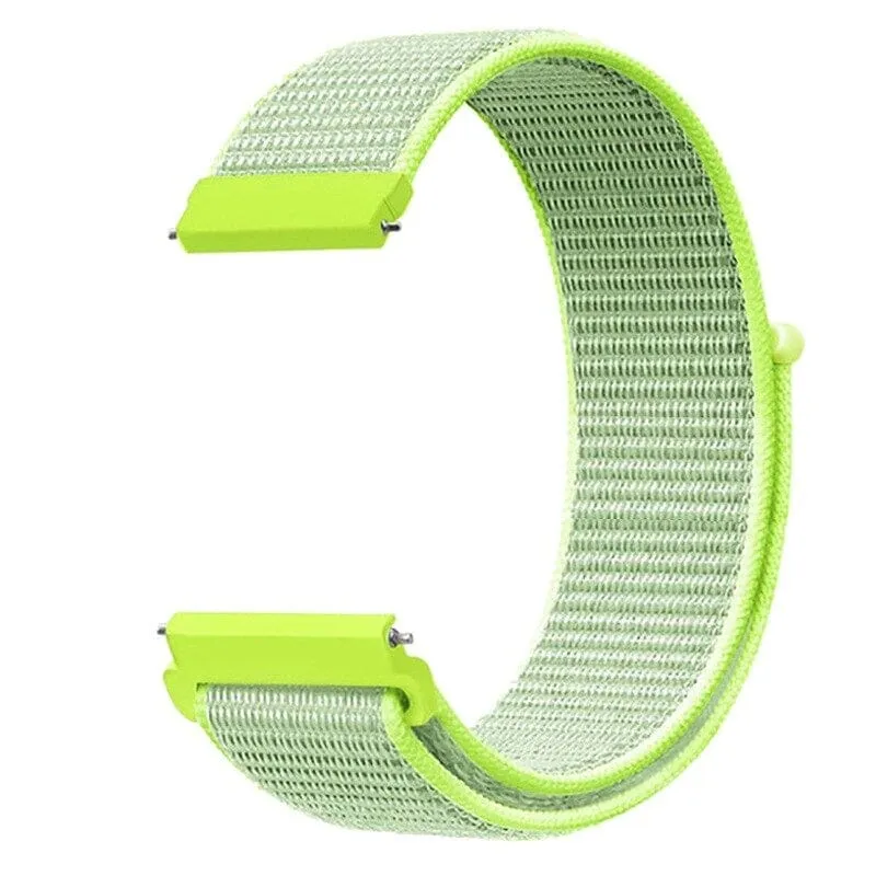 Nylon Sports Loop Watch Straps Compatible with the Garmin Active S