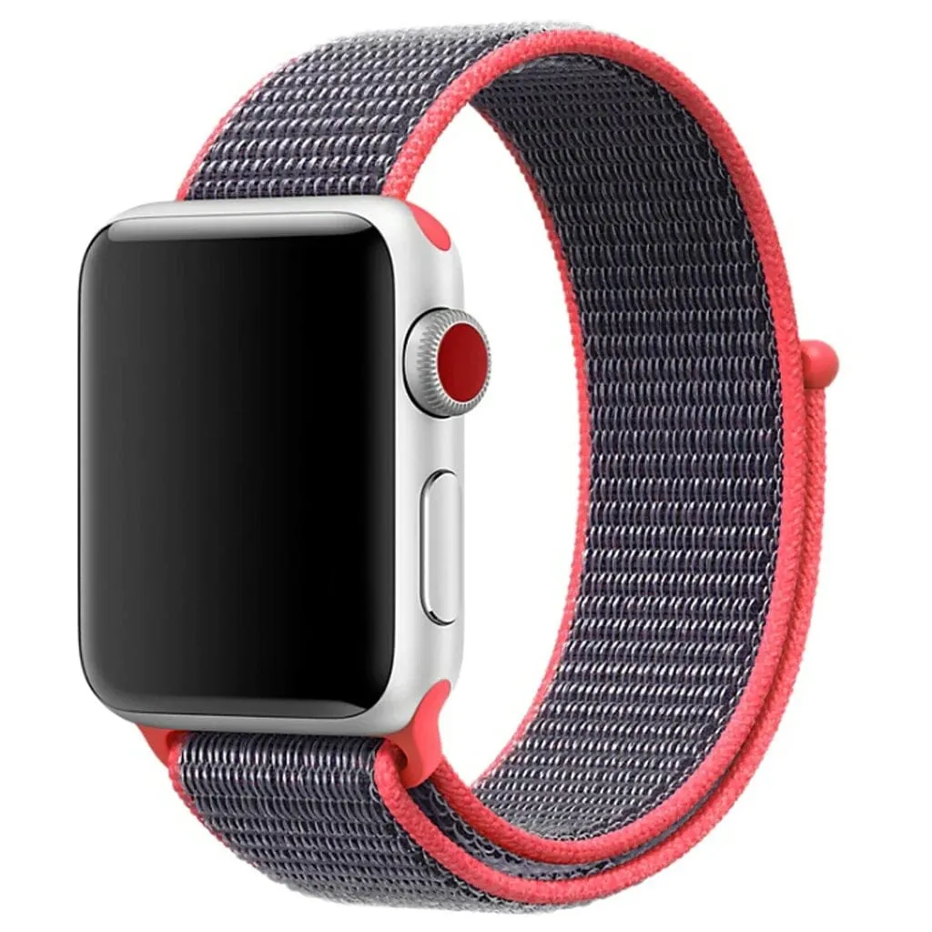 Nylon Sports Loop Watch Straps Compatible with the Kogan Active  II Smart Watch