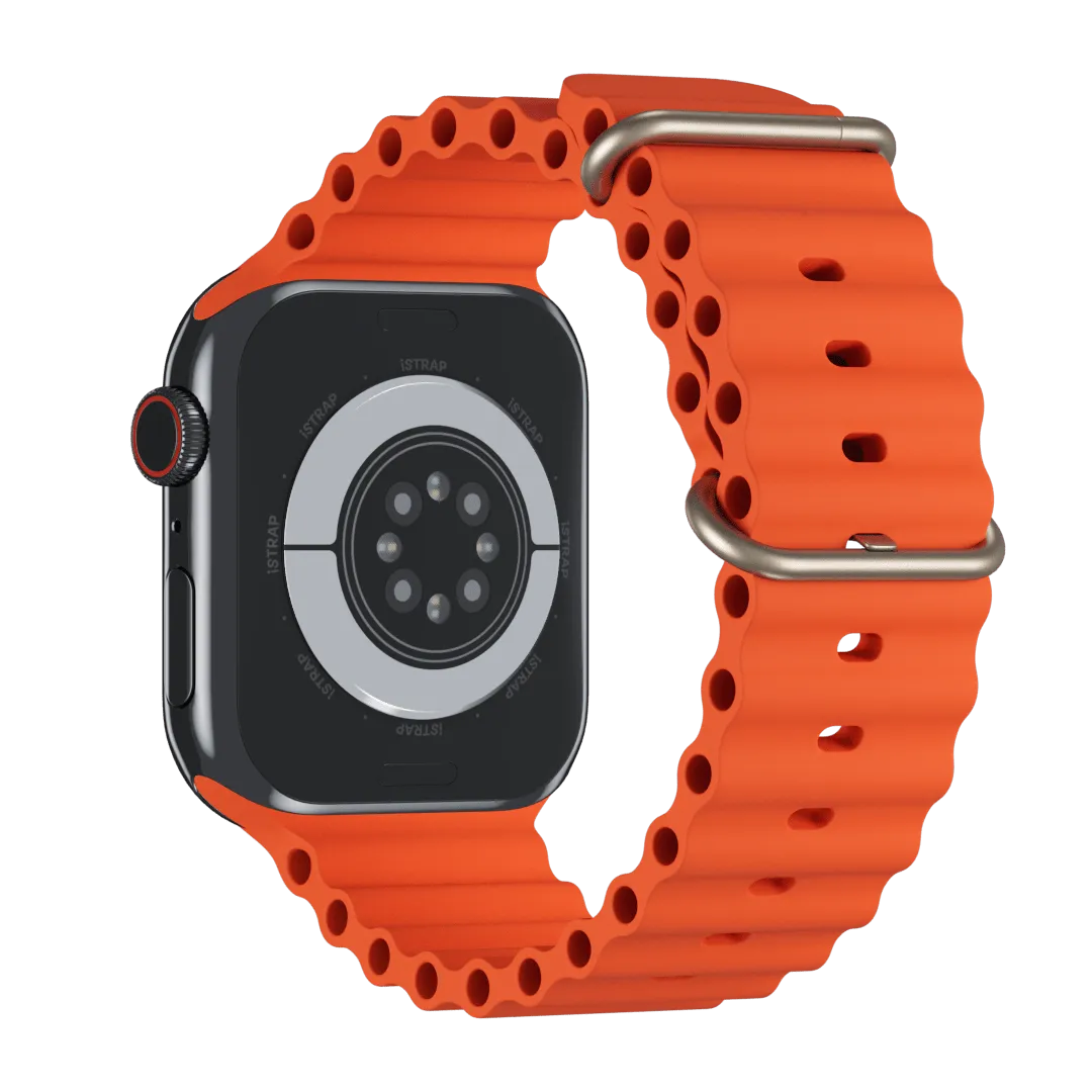 Orange Ocean Band for Apple Watch