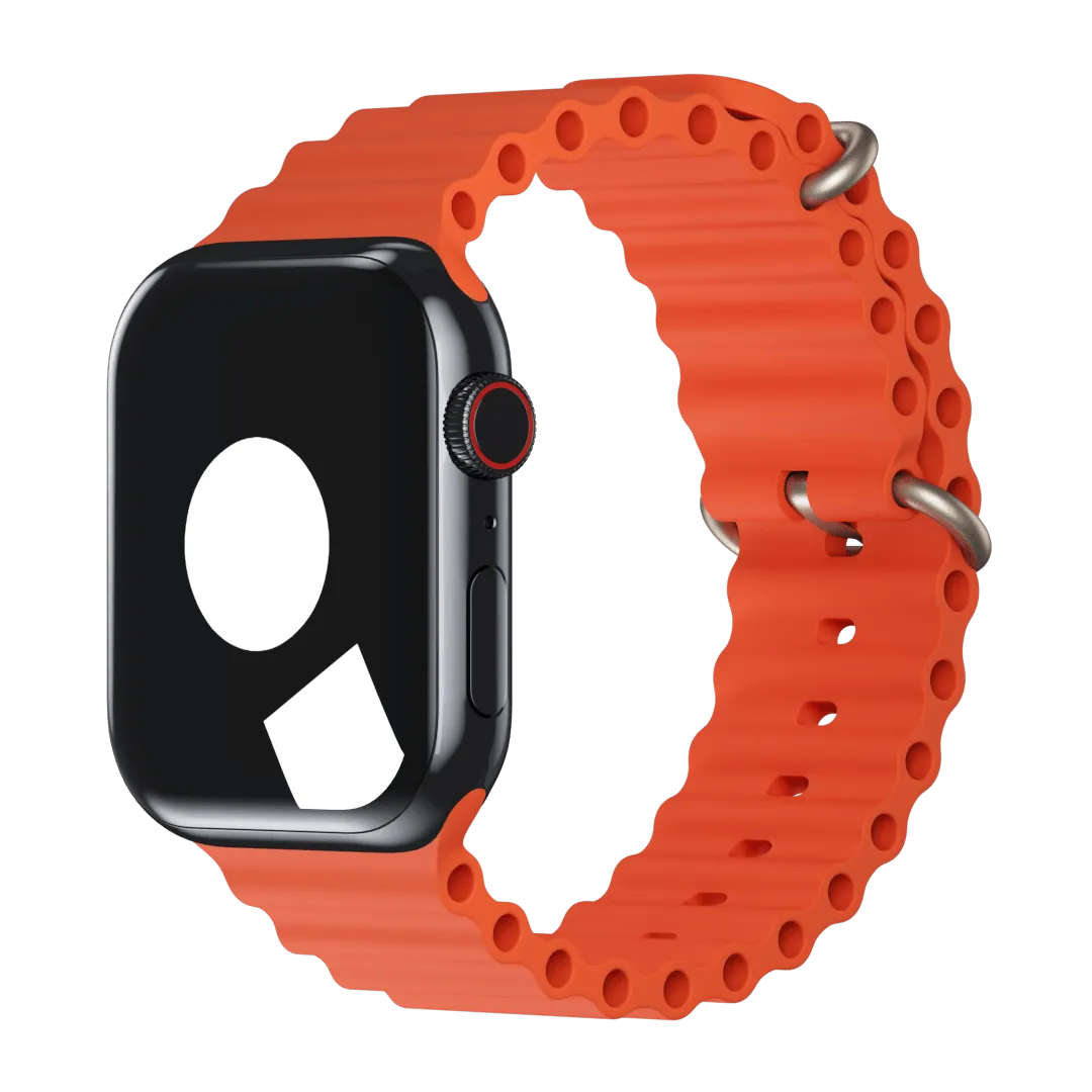 Orange Ocean Band for Apple Watch