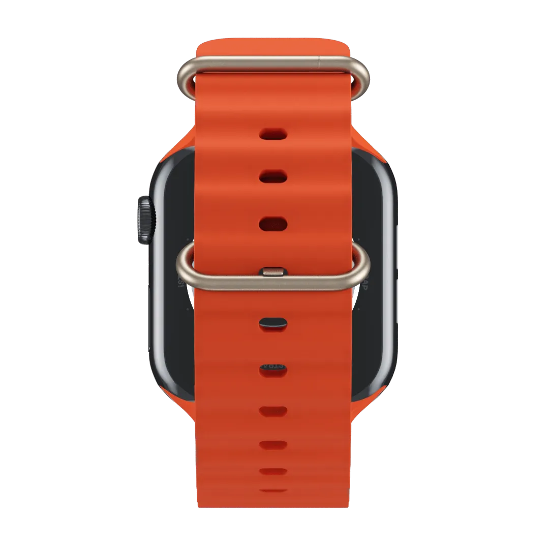 Orange Ocean Band for Apple Watch