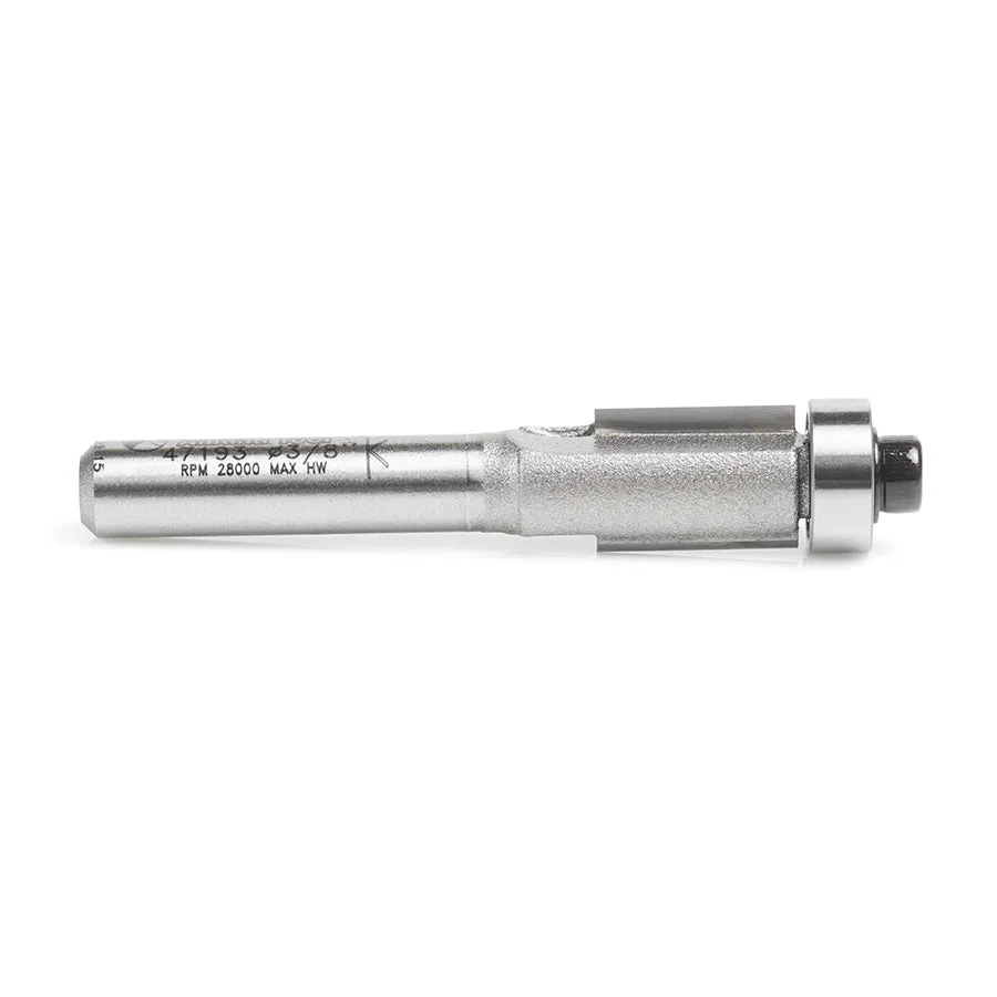 Overhang Trim Router Bit | 1⁄64 Overhang x 3⁄8 Dia x 1⁄2 x 1⁄4" Shank | 47193 | 738685471937