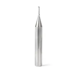 Plastic Cutting Spiral 'O' Flute Router Bit | 1⁄16 Dia x 1⁄4 x 1⁄4 Shank x 2" Long Up-Cut | 51441 | 738685114414