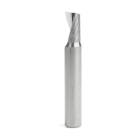 Plastic Cutting Spiral 'O' Flute Router Bit | 3⁄8 Dia x 5⁄8 x 3⁄8 Shank x 2 1⁄2" Long Up-Cut | 51429 | 738685514290