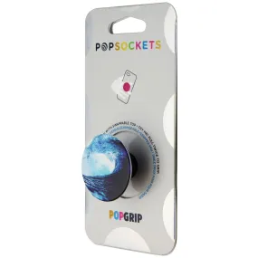 PopSockets PopGrip Expanding Stand and Grip with Swappable Top - Blue Barrel