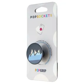 PopSockets: PopGrip Expanding Stand and Grip with Swappable Top - Peaks Blue