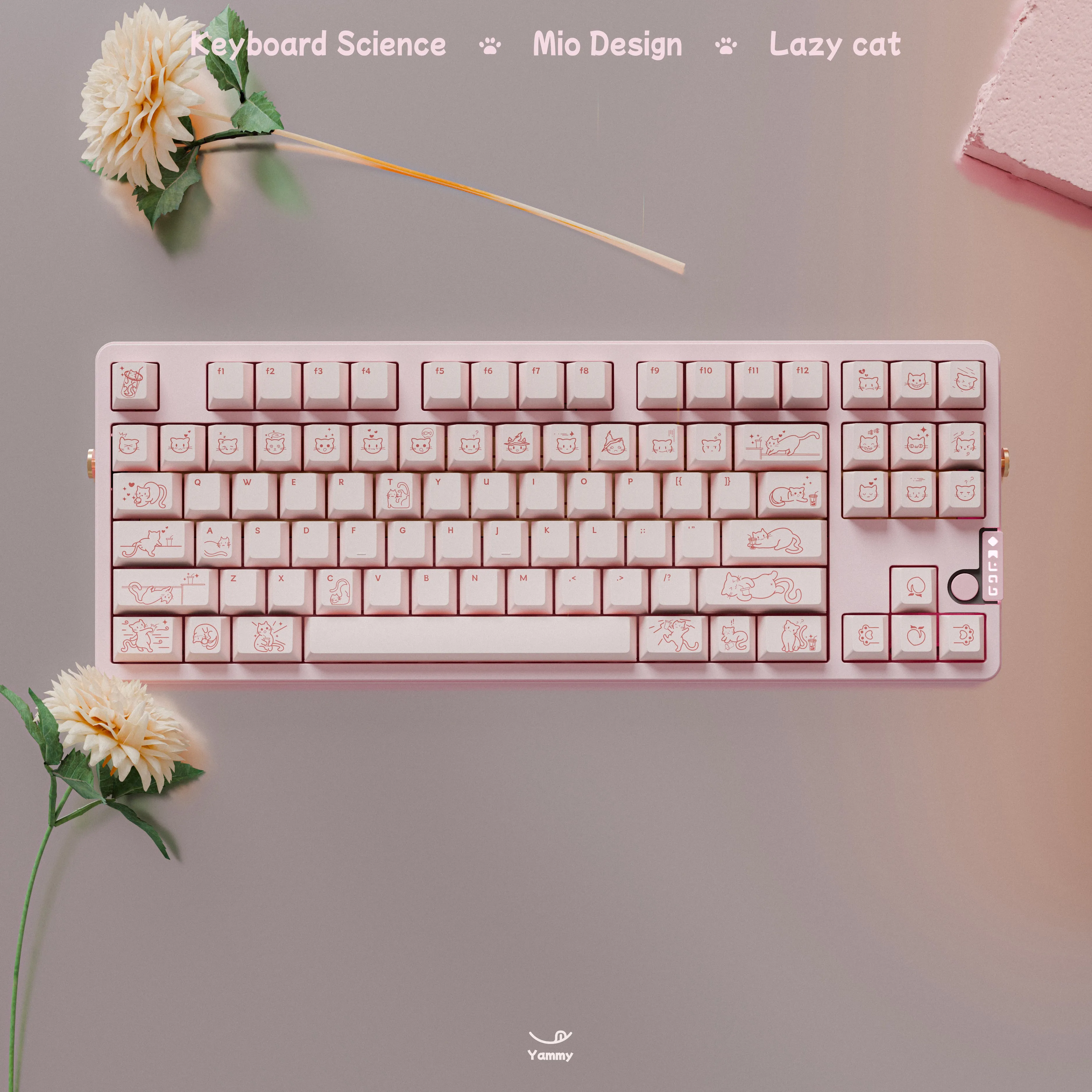 [Pre-Order] Keyboard Science - Mio Yogurt Keycaps